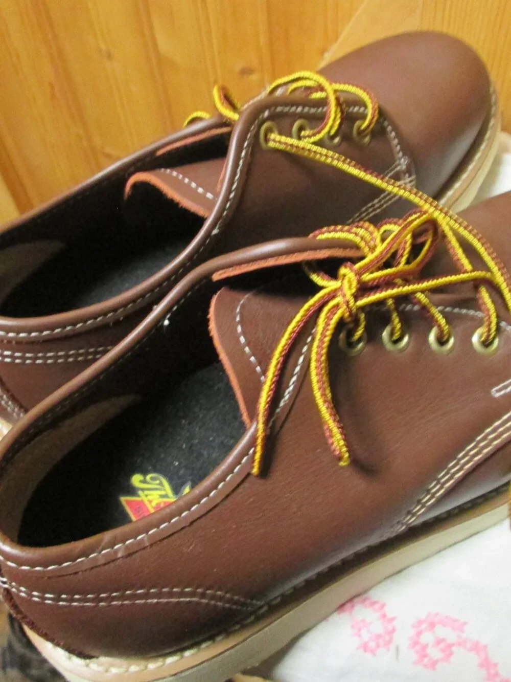 Thorogood MaxWear wedge ankle boot oxford 6 EE womens 8 EE New no box